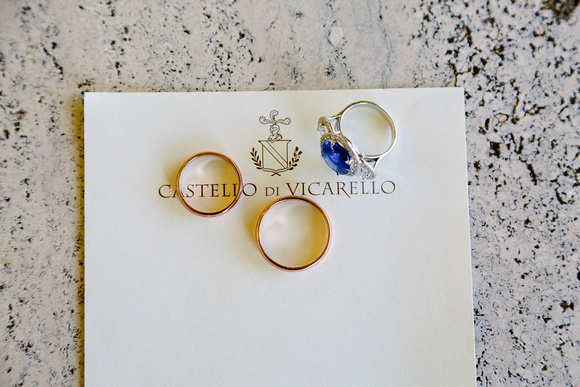 托斯卡纳Castello di Vicarello婚礼
