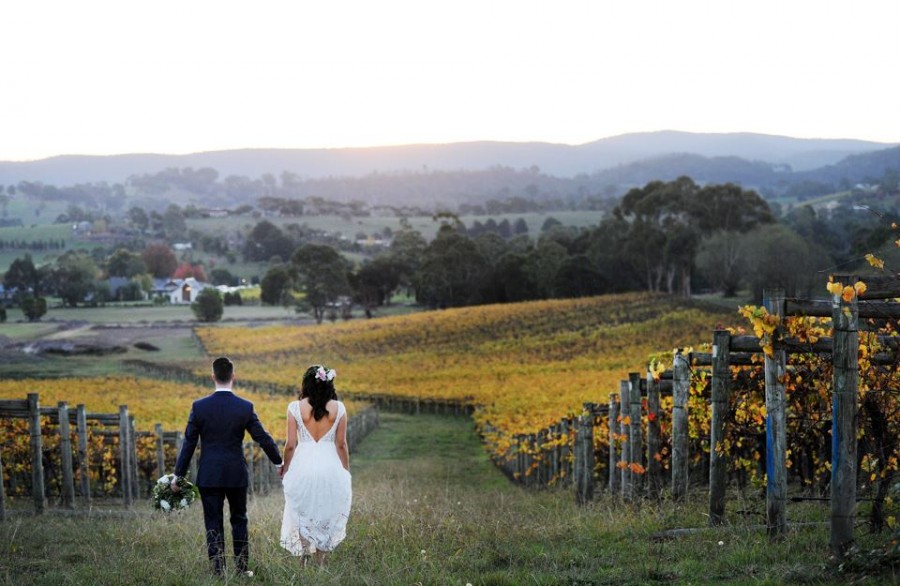 澳洲墨尔本Yarra Valley婚礼